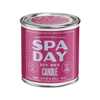 Spa Day Happy Place Candle - - Candles
