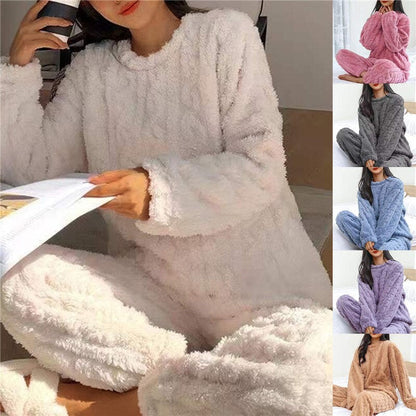 Cozy Womens Fleece Pajamas - - pajama