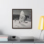 Liberty Cap Yellowstone Gallery Canvas Wraps Square Frame 16″ x 16″ 1.25" Walnut