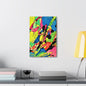 Exploding Earth Canvas Gallery Wraps 12" x 18" 1.25"
