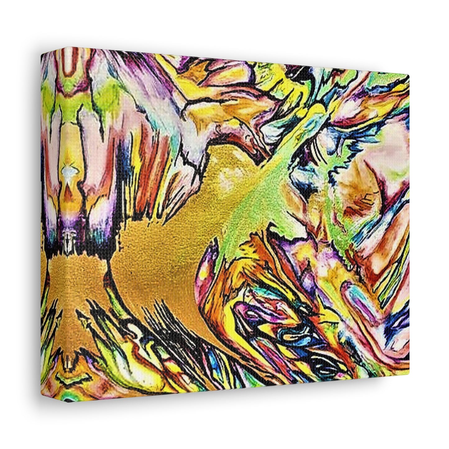 Phoenix Rising Stretched Canvas