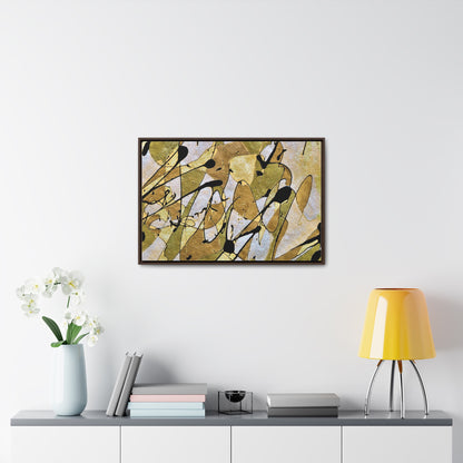 Gold Rush Gallery Canvas Wraps, Horizontal Frame