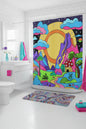 Fantasy Landscape Shower Curtain - 71" × 74" - Home Decor