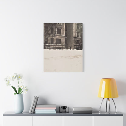 430 W 119th St New York Satin Canvas Stretched 24" x 30" (Vertical) 1.5"