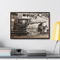 Concrete Worker Gallery Canvas Wraps Horizontal Frame 24″ x 16″ Walnut Premium Gallery Wraps (1.25″)