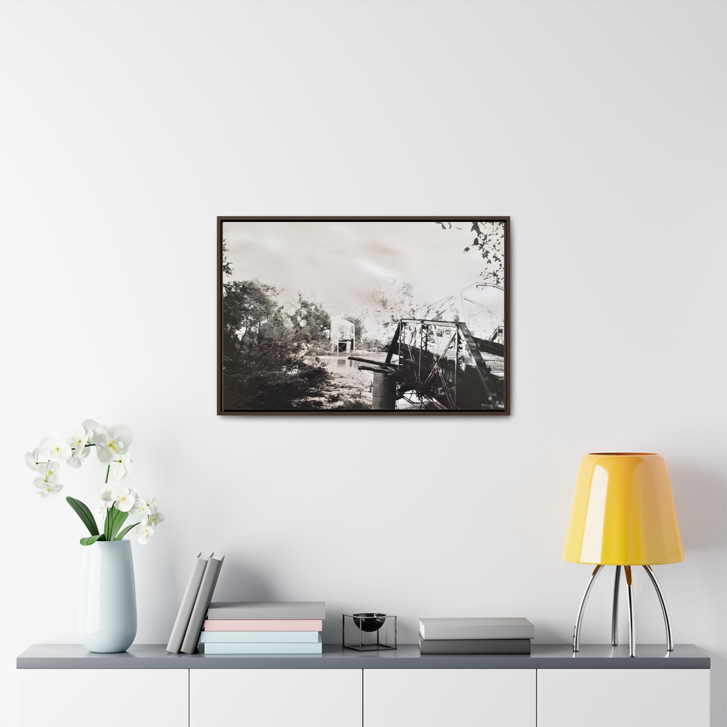 Bridge Gallery Canvas Wraps, Horizontal Frame