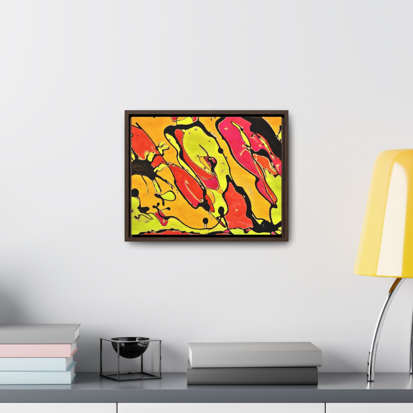 80's Rapture Gallery Canvas Wraps, Horizontal Frame