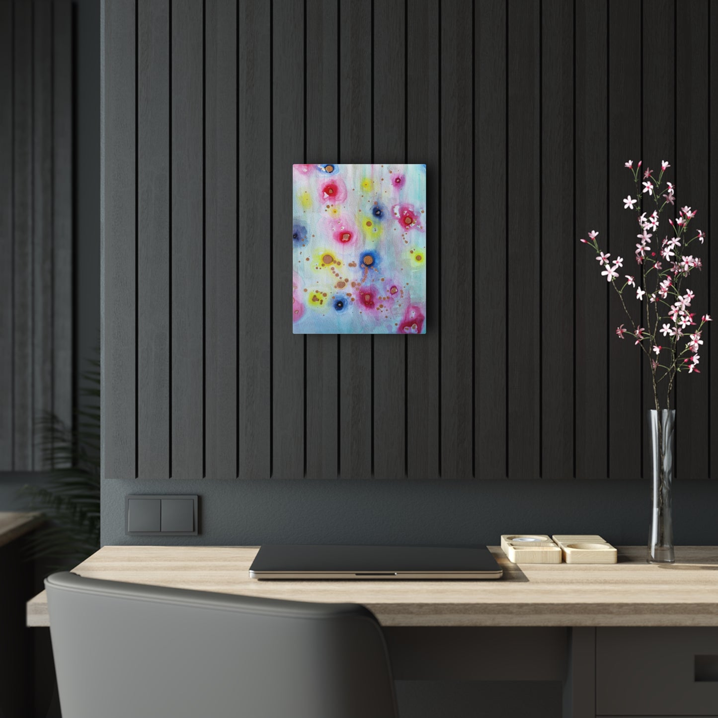 Raining Blooms Acrylic Prints