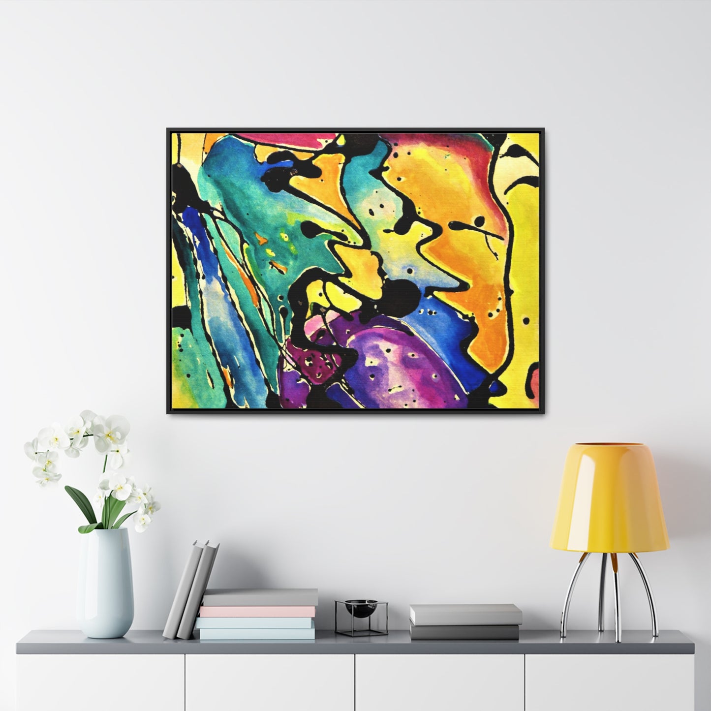 Sing Gallery Canvas Wraps, Horizontal Frame