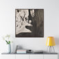 Tunnel at The Needles Gallery Canvas Wraps Square Frame 36″ x 36″ Premium Gallery Wraps (1.25″) Walnut