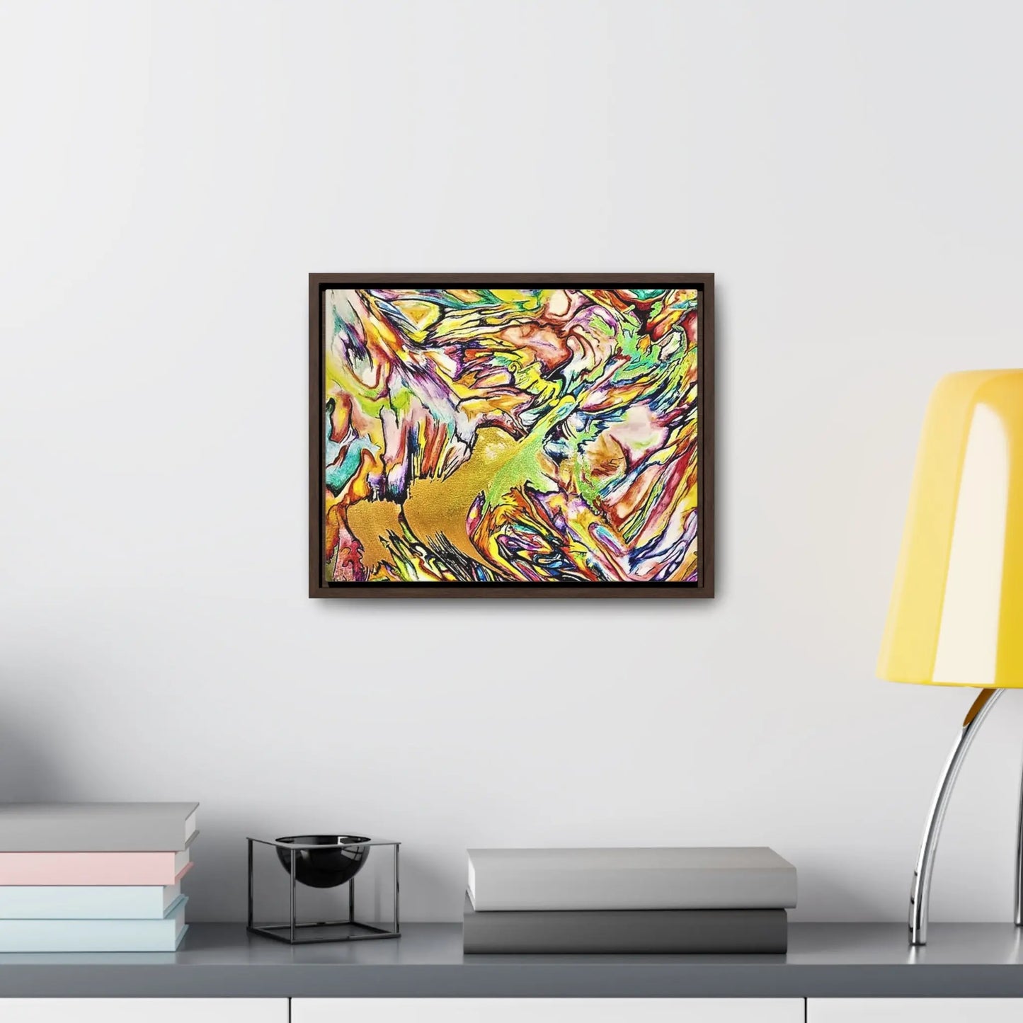 Phoenix Rising Gallery Canvas Wraps, Horizontal Frame