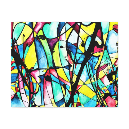 Alien Lady Canvas Gallery Wraps 30″ x 24″ 1.25"
