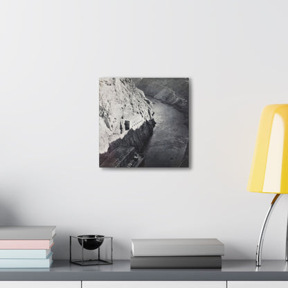 Boulder Dam Canvas Gallery Wraps 12″ x 12″ 1.25"