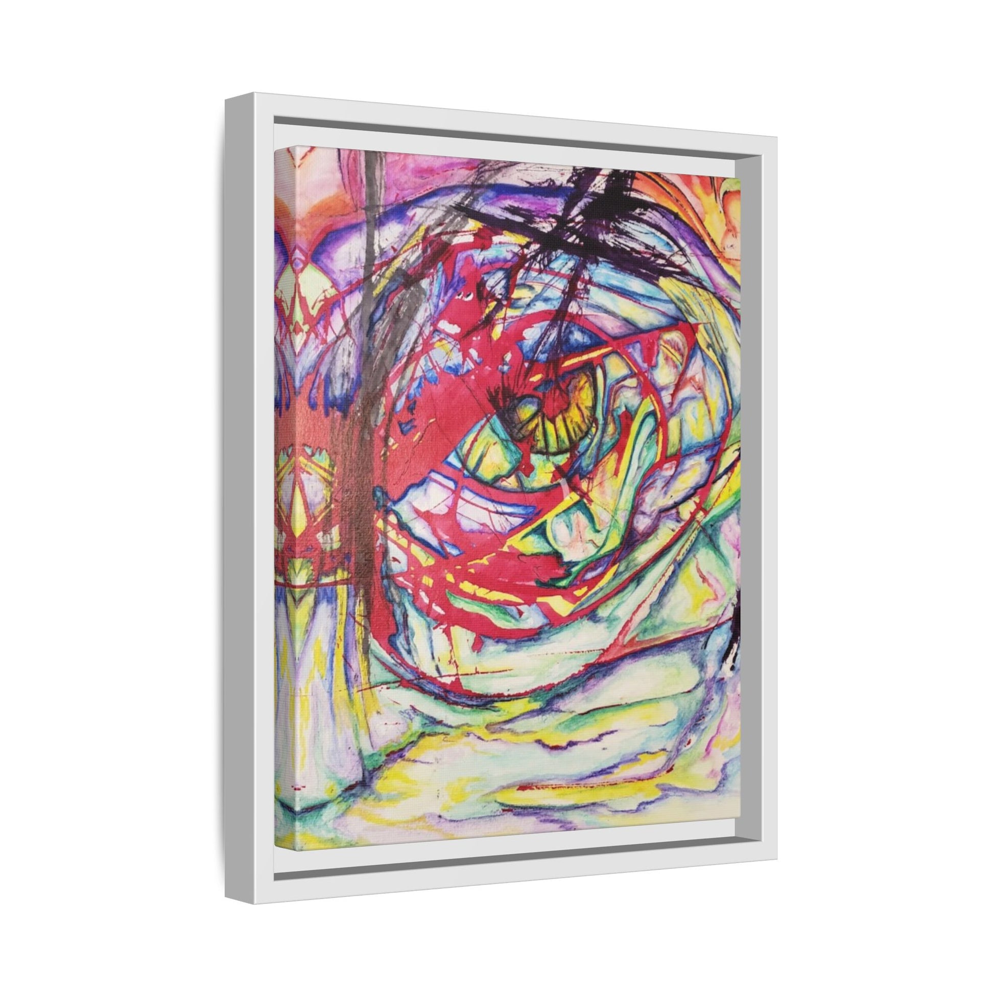 The Eye Framed Art Print - Kia Day Design