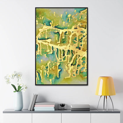 Acid Rain Gallery Canvas Wraps, Vertical Frame