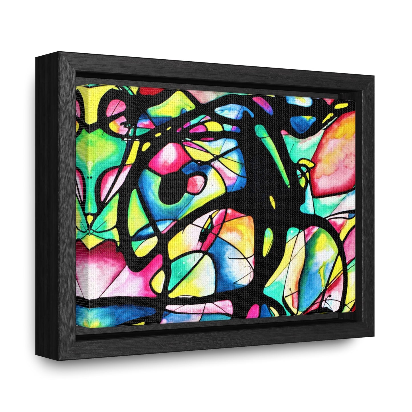 Peacock Gallery Canvas Wraps, Horizontal Frame