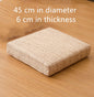 Tatami Straw Woven Meditation Cushion - Yellow 45x45 - Seat