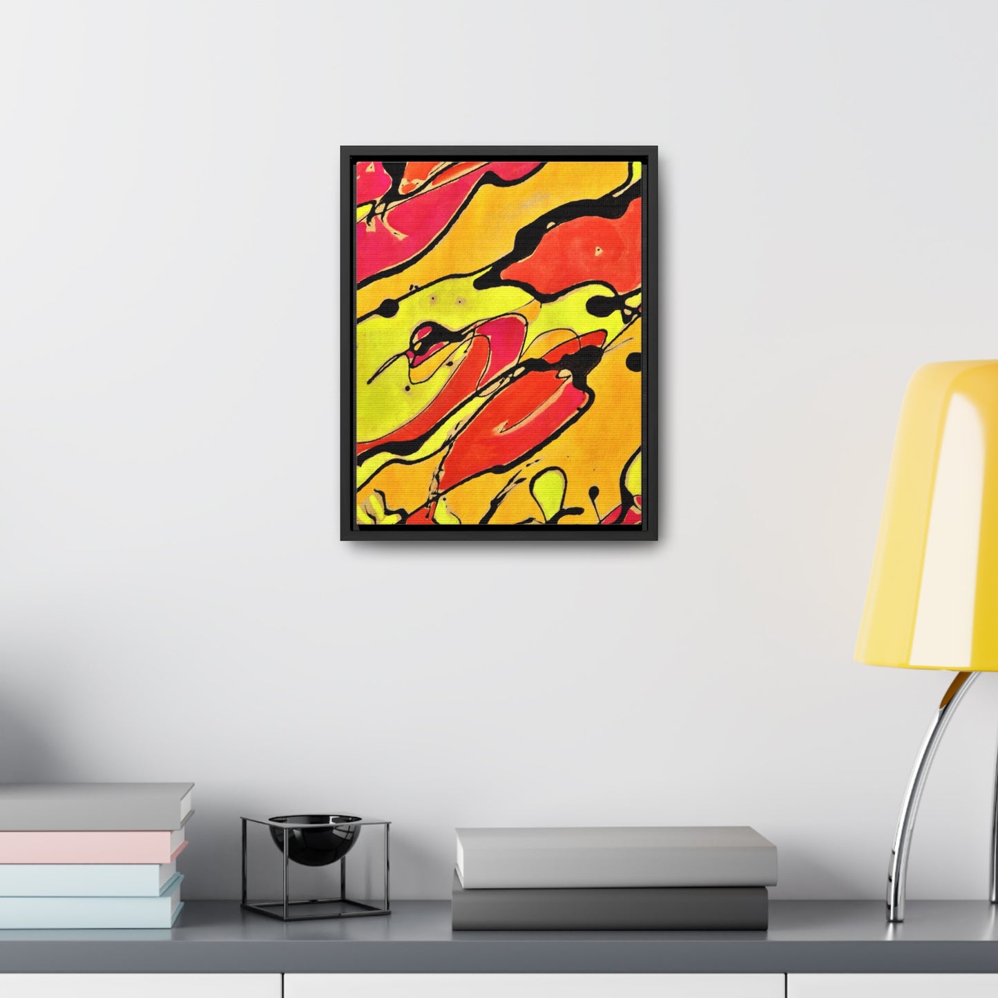 80's Rapture Gallery Canvas Wraps, Vertical Frame