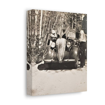 After The Black Hills 1939 Stretched Canvas