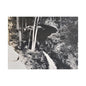 Narada Falls Yellowstone Satin Canvas Stretched 24″ x 18″ (Horizontal) 1.5"