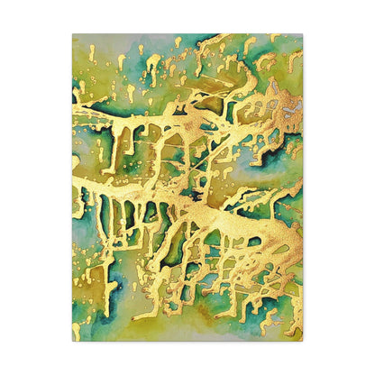 Acid Rain Stretched Canvas 1.5" 18″ x 24″