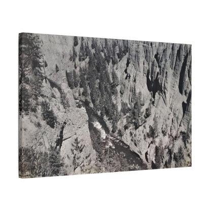 Cleopatras Needle Satin Canvas Stretched