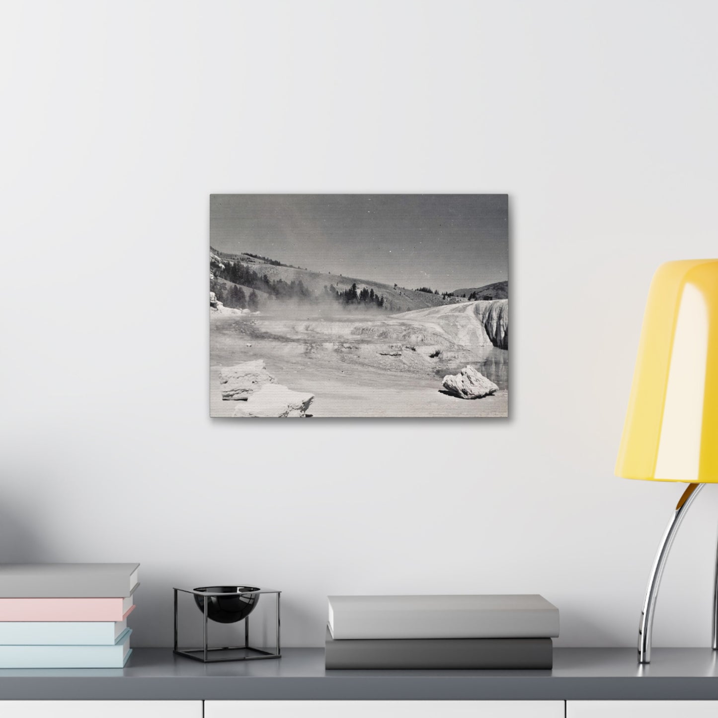 Mammoth Hot Springs Canvas Gallery Wraps