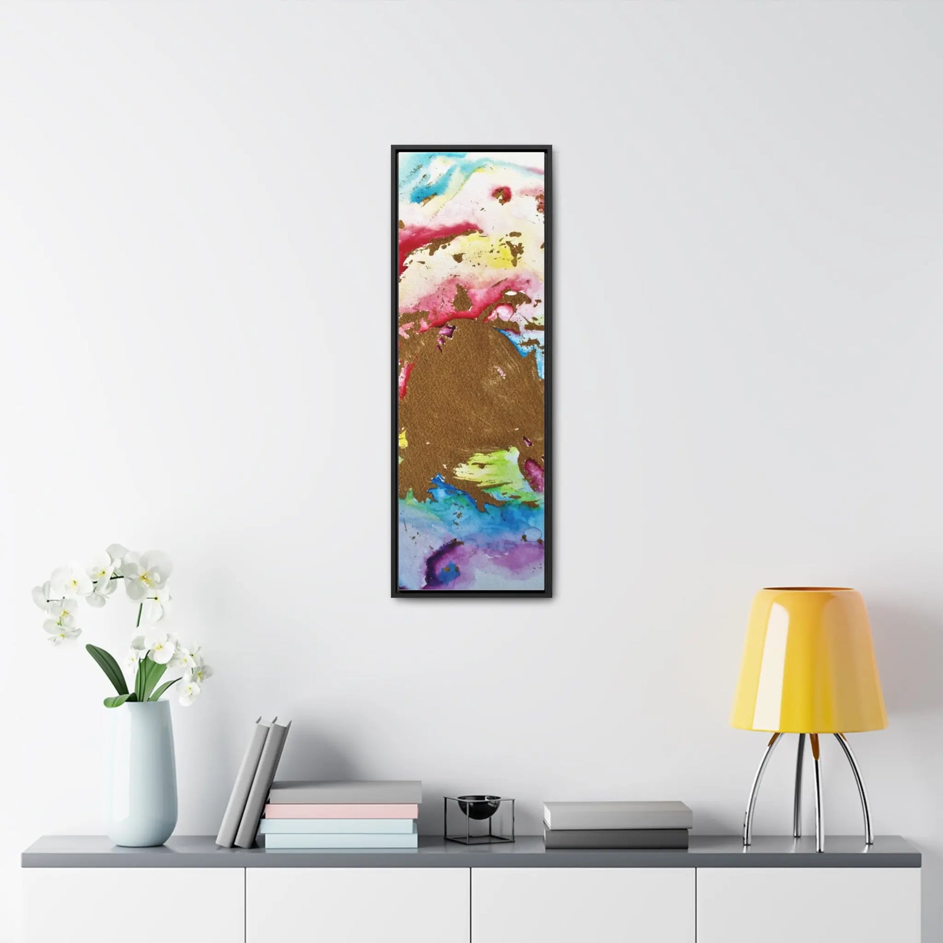 Through The Vapor Gallery Canvas Wraps, Vertical Frame