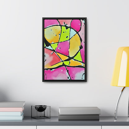 Pink Mouse Gallery Canvas Wraps, Vertical Frame