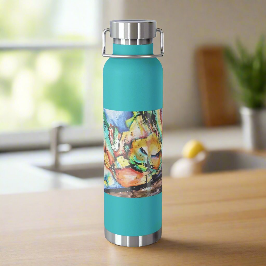 Owl In Flight 22oz Vacuum Insulated Bottle