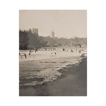 Central Park Satin Canvas Stretched 11″ x 14″ (Vertical) 1.5"