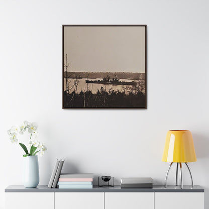 Navy Day New York October 27th 1945 Gallery Canvas Wraps Square Frame