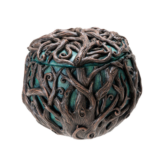 Gaia Round Trinket Box - - Gods & Goddesses