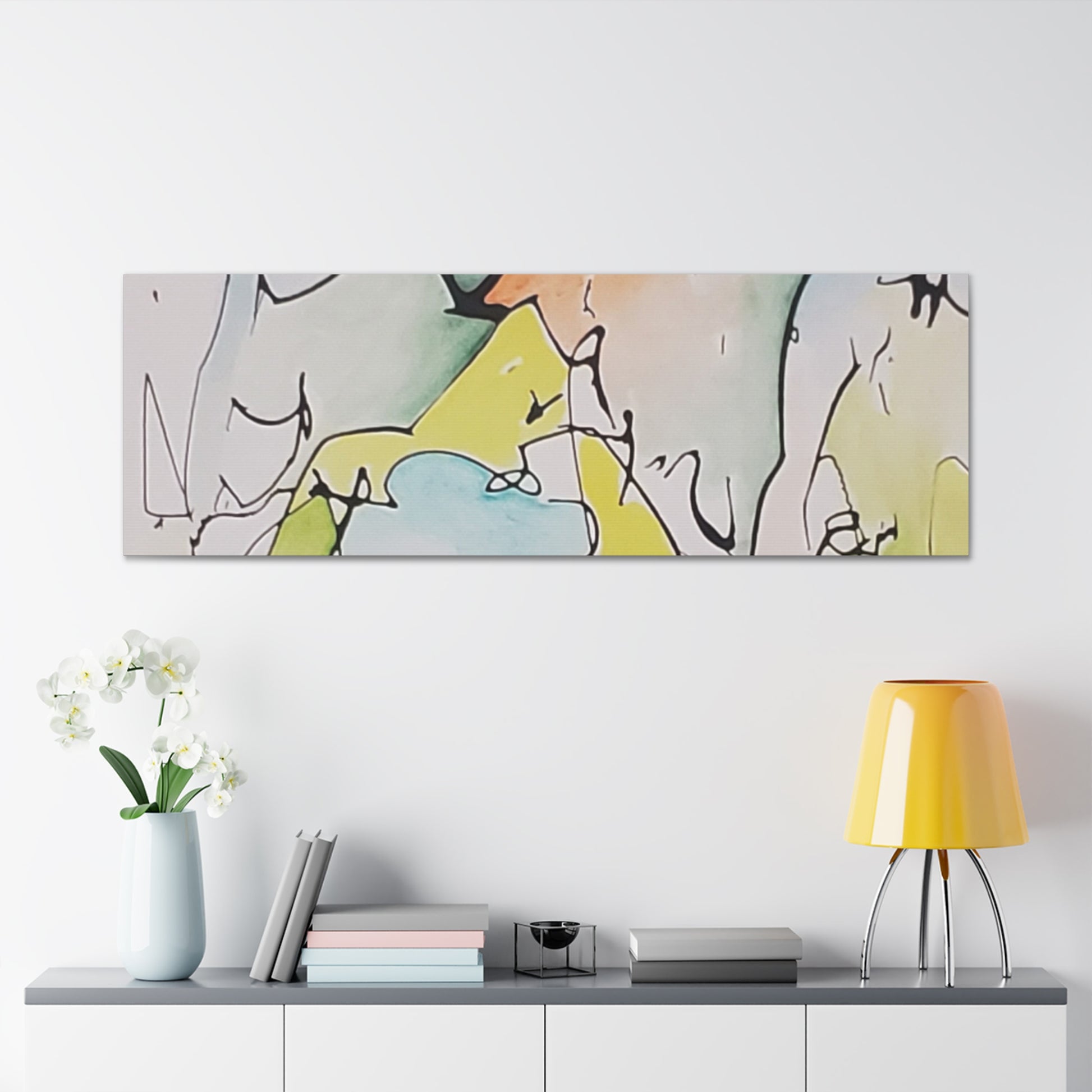 Misty Mountains Canvas Gallery Wraps