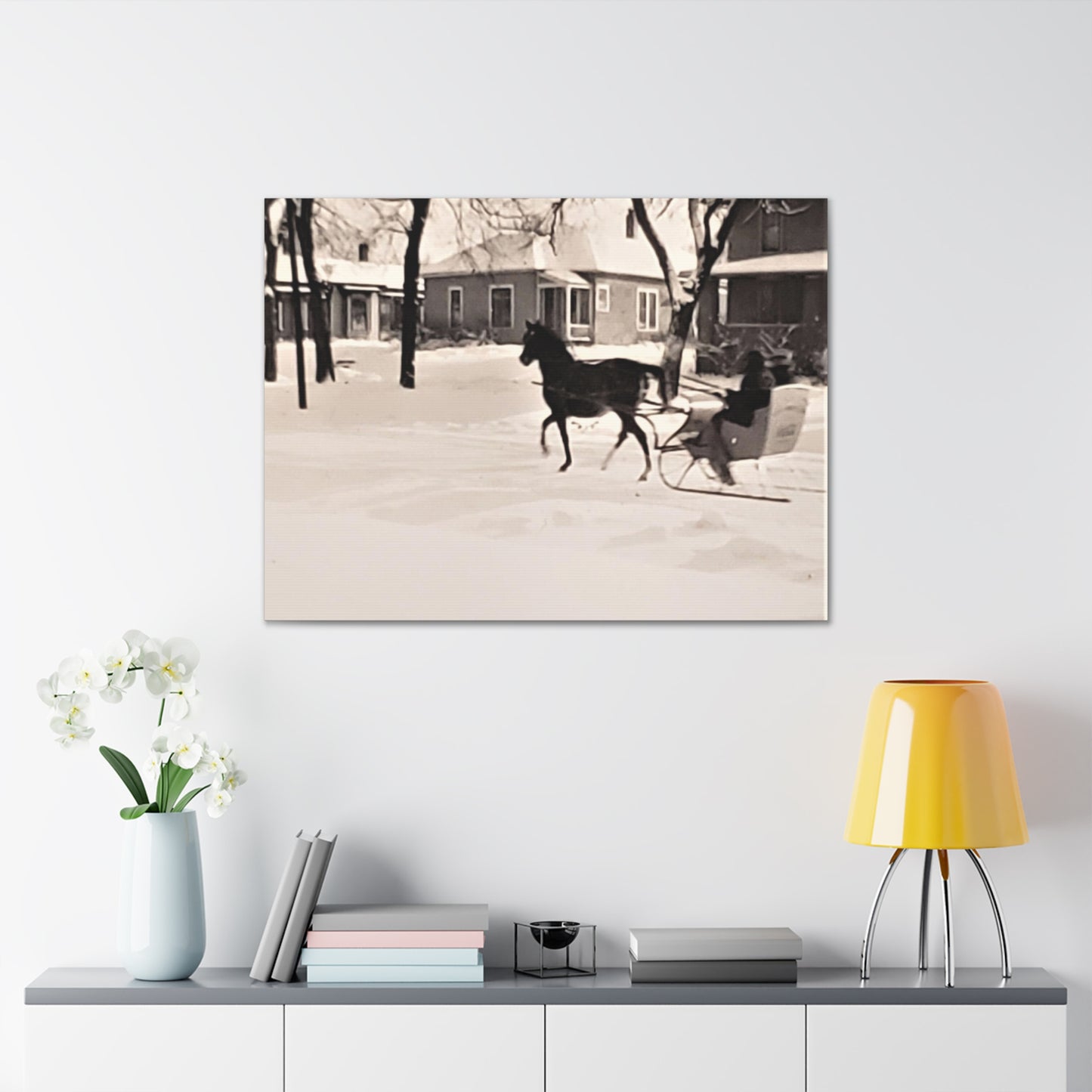 Carriage Ride Canvas Gallery Wraps