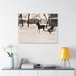 Carriage Ride Canvas Gallery Wraps 40″ x 30″ 1.25"