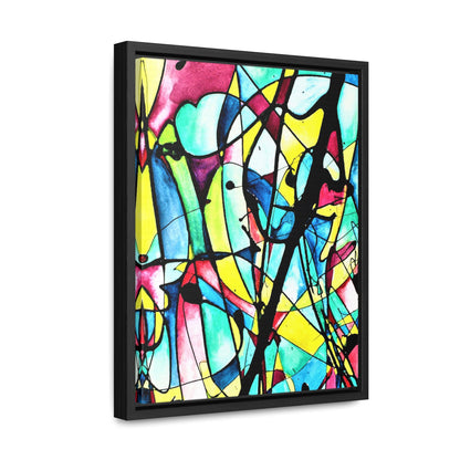 Alien Lady Gallery Canvas Wraps, Vertical Frame