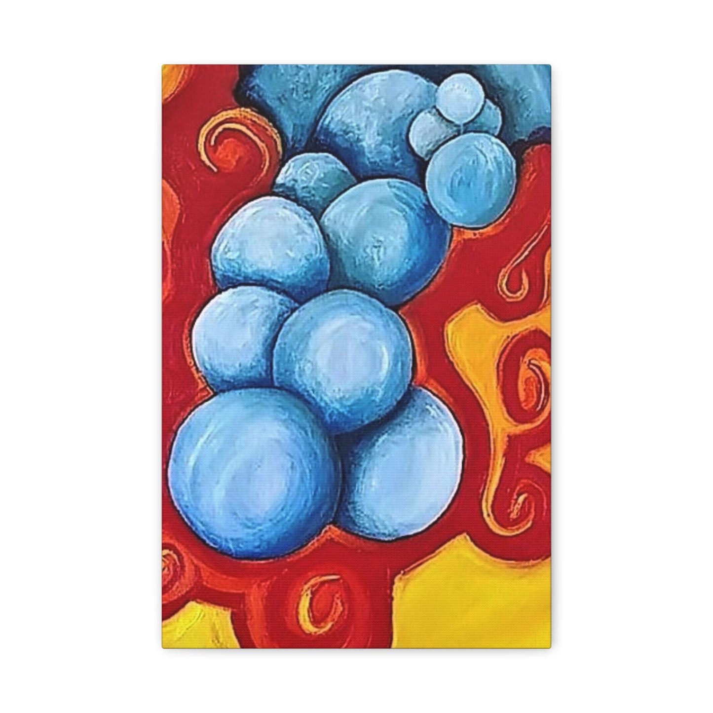 Blue Balls Canvas Gallery Wraps