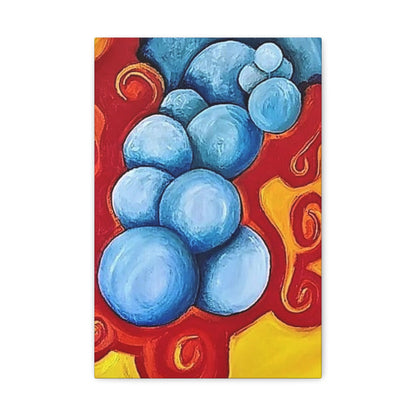 Blue Balls Canvas Gallery Wraps 12" x 18" 1.25"