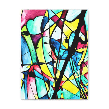 Alien Lady Canvas Gallery Wraps 12″ x 16″ 1.25"