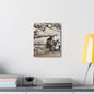 Concrete Worker Canvas Gallery Wraps 11″ x 14″ 1.25"