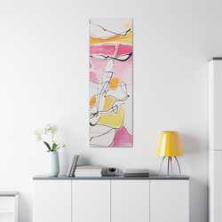 Abstract Face Canvas Gallery Wraps - Kia Day Design