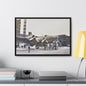 Boeing B-17 Bomber Gallery Canvas Wraps Horizontal Frame 24″ x 16″ Black 1.25"