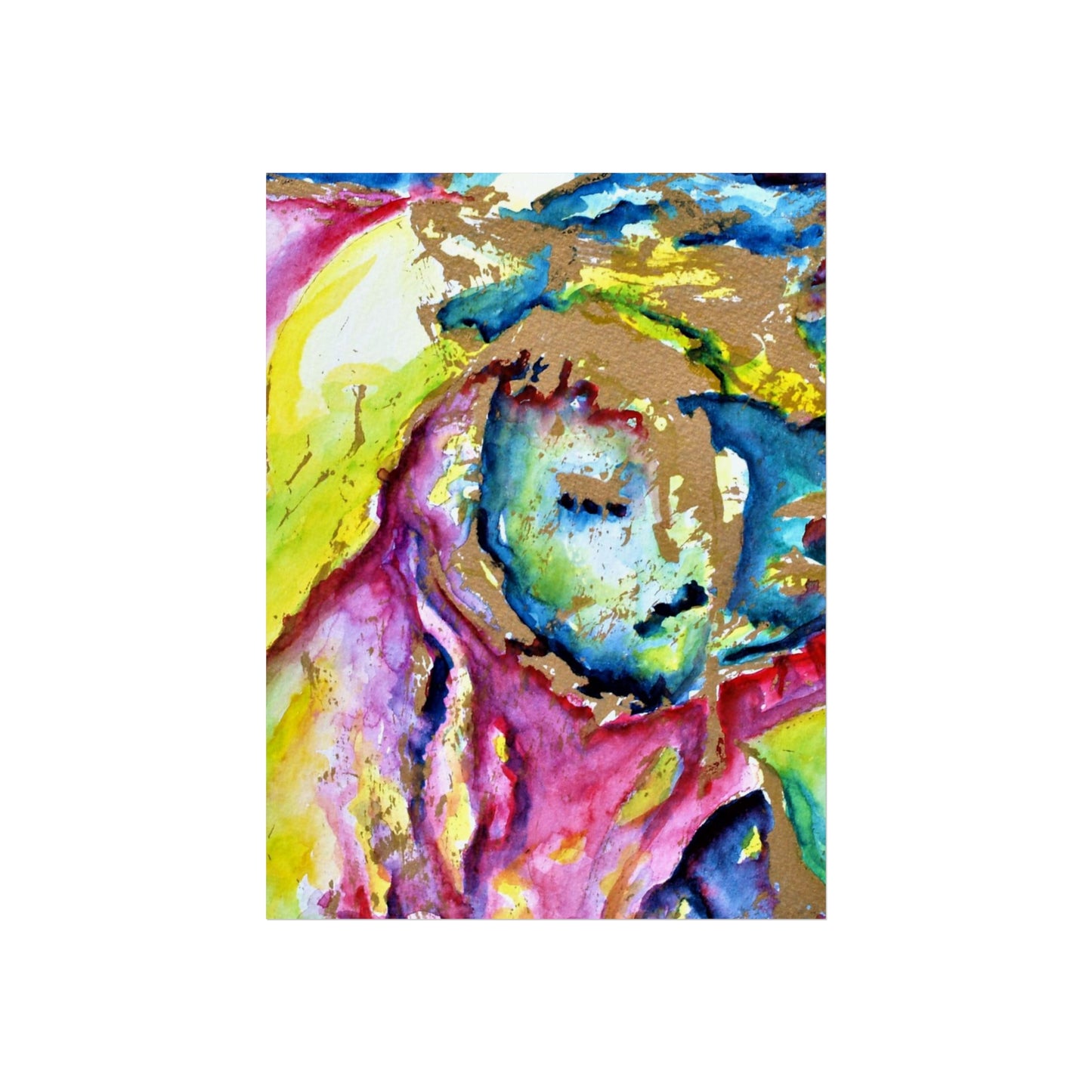 Mother's Face Fine Art Posters