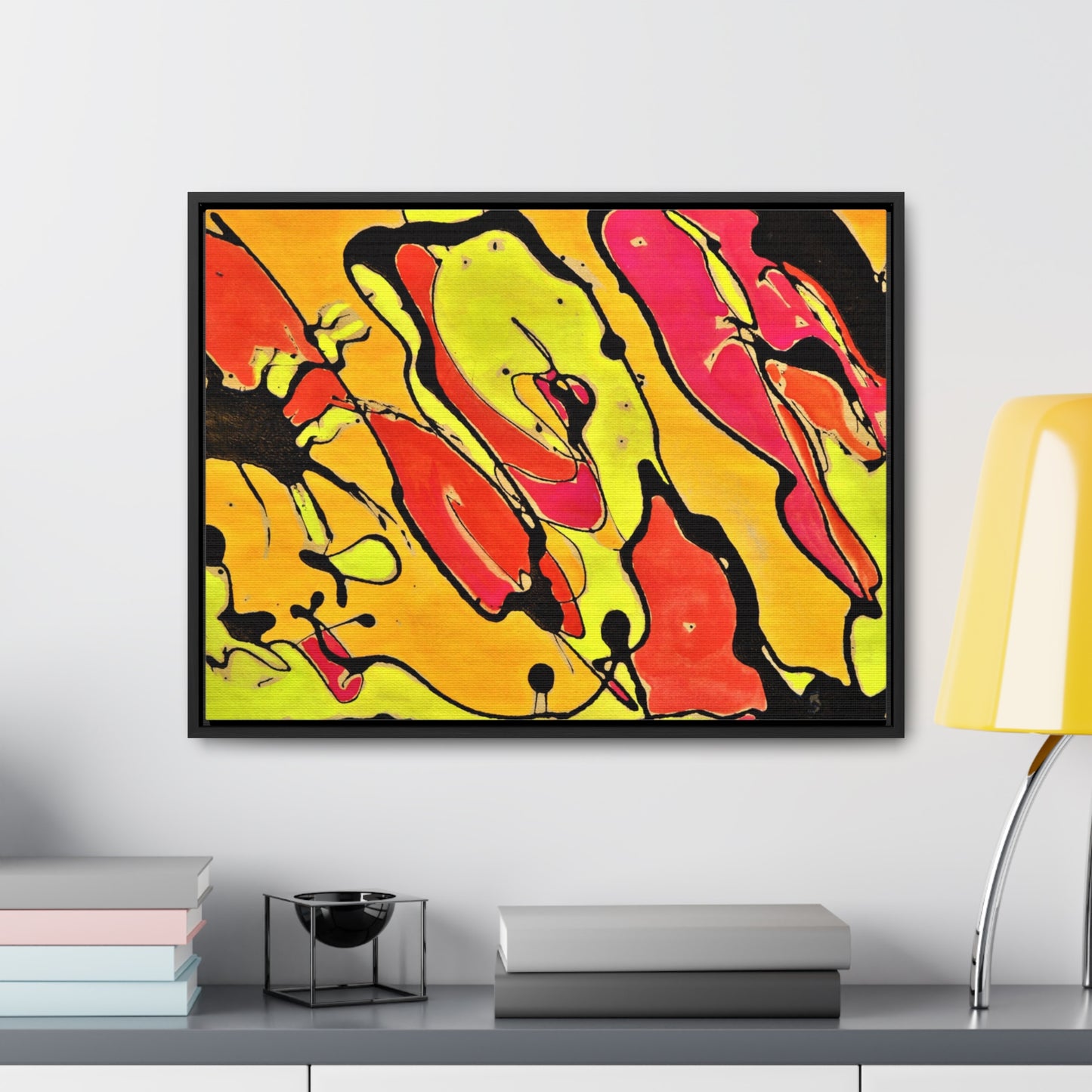 80's Rapture Gallery Canvas Wraps, Horizontal Frame