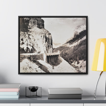 Golden Gate Canyon Colorado Gallery Canvas Wraps Horizontal Frame 24″ x 20″ Black Premium Gallery Wraps (1.25″)
