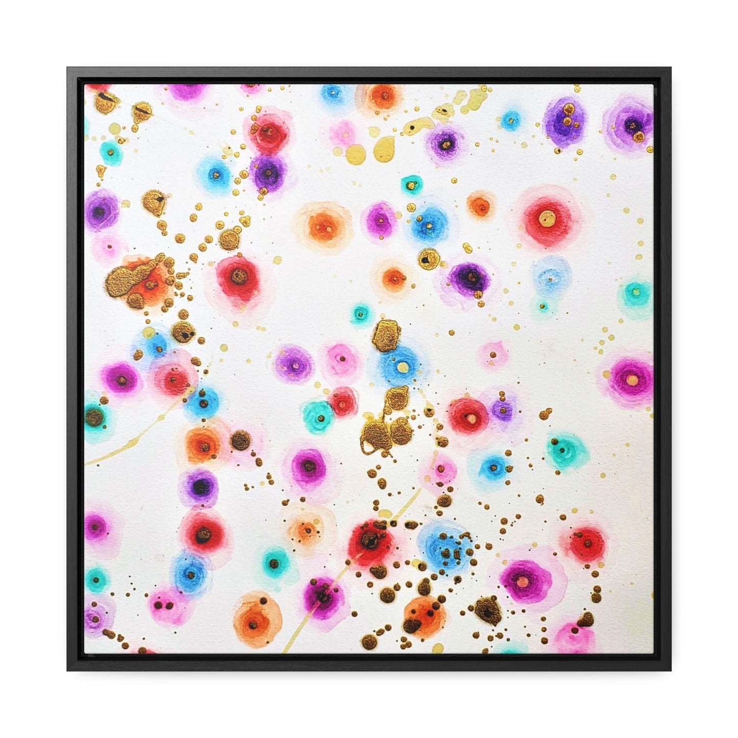 Bloom Gallery Canvas Wraps, Square Frame