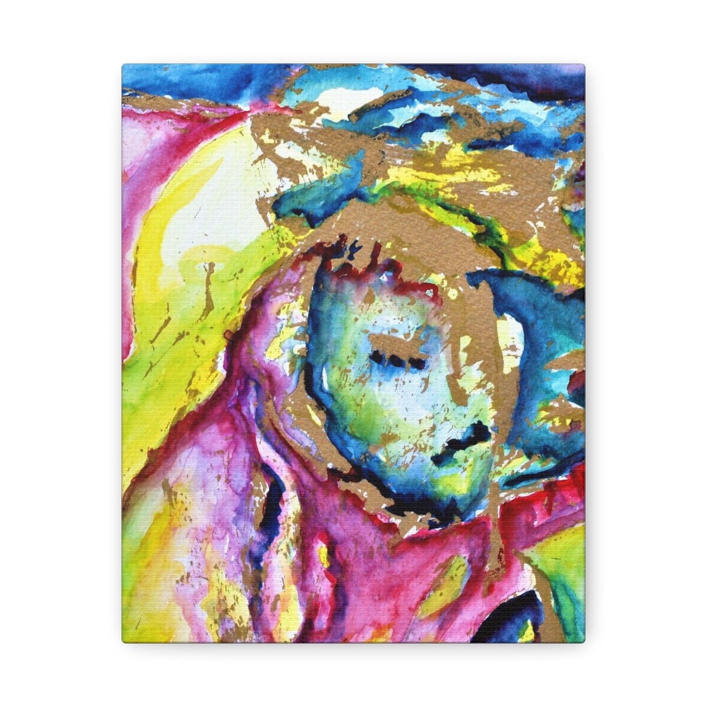 Mother's Face Canvas Gallery Wraps