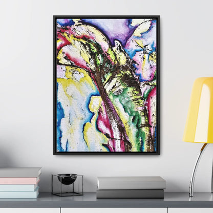 Calla Lilies Gallery Canvas Wraps, Vertical Frame