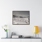 Mammoth Hot Springs Gallery Canvas Wraps Horizontal Frame 30″ x 24″ Walnut Premium Gallery Wraps (1.25″)